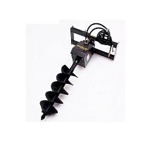 Hydraulic auger helical