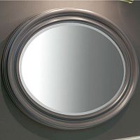 Wall-mounted bathroom mirror THALNAtraditionalovallacquered wood