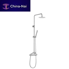 Wall-mounted shower set ADVANCE : 527670111contemporaryfor hotelwith hand shower