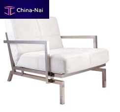 Contemporary chair BENJIleatherhomewithout armrests