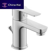 Washbasin single-handle mixer tap A11010001countertopchromed metalbathroom