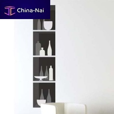 Wall-mounted decorative panel SHELVES#1Lcoverhigh-resistancepaper