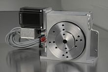 Motor-driven rotary table RounDINO 120horizontalverticalfor milling