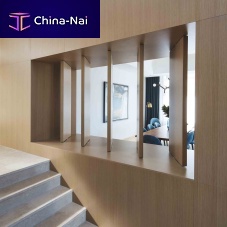 Louvered screening oak