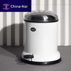 Bathroom trash can VIPP13stainless steelpowder-coated steelrubber