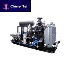 Diesel engine high-pressure cleaner JetPower 300stationaryfor heavy-duty applications