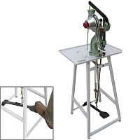 Eyeleting machine with 1 head 1 testa meccanica