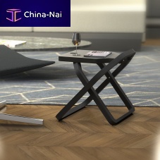 Contemporary stool plywoodplywood basesled base