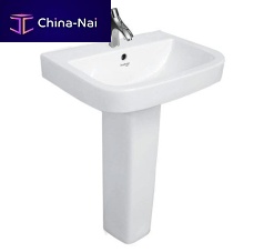 Free-standing washbasin HINDWARE ITALIAN: NEO LARGOporcelainrectangularcontemporary