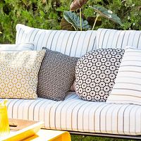 Upholstery fabric NAUTICA FR for curtainplainstriped