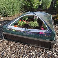 High-density polyethylene (HDPE) planter 60053squarecontemporarycommercial