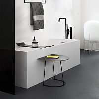 Free-standing bathtub AXISSolid Surfacewhite