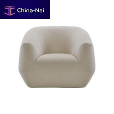 Contemporary armchair UNCOVERfabricwith footrestwith removable cover