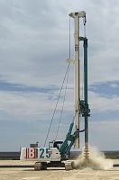 Geotechnical drilling rig B125 XP-2pilingcrawlerrotary