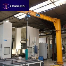 Lifting jib crane pillarwall-mounted360�