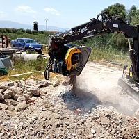 Crusher bucket MB-C50 S4for excavatorsfor backhoe loaders