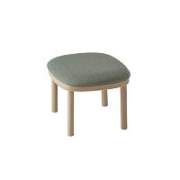 Contemporary stool Agami 1168fabricbeech baseupholstered