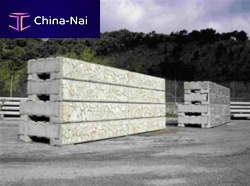Reinforced concrete retaining wall modularprefabfor public works