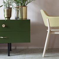 Contemporary chair GAP 494indoorwoodenupholstered