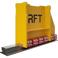 Shock buffer hydraulicsteel