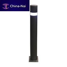 Urban bollard light CITY LED HEADcontemporaryironCOR-TEN® steel