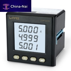 Three-phase ammeter LNF72I3Y-Cdigitalpanel-mountindustrial