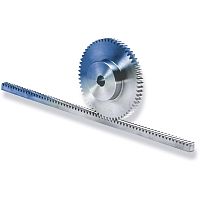 Straight-toothed rack and pinion 05200STplasticsteellinear