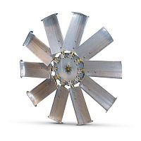 Axial-flow fan blade MAP Seriesaluminummulti-blade