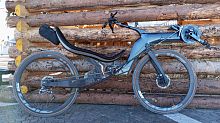 Adult recumbent bicycle ULTRA Gravelcrank-propelled