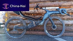 Adult recumbent bicycle ULTRA Gravelcrank-propelled