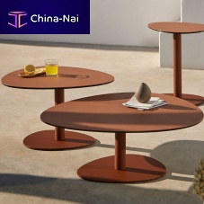Contemporary coffee table STONEglassceramicglass base