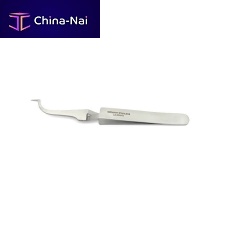 Diagnostic dental tweezers A121-02curved