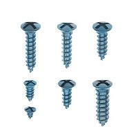 Maxillofacial compression bone screw metallic