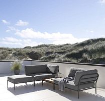 Modular sofa LEVELcontemporarygardenfabric