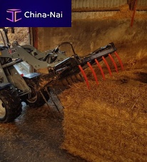 Agricultural pallet fork adjustablefor pallet