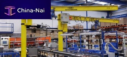 Free-standing jib crane GPLC360�liftingwith winch