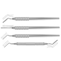 Curved periotome kit 21-104-00X/21-104-0XXstraightstainless steel