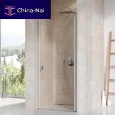 Pivoting shower screen Castillorectangularfor alcovestempered glass