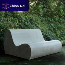 Original design sofa LAND.6gardengrayfiber cement