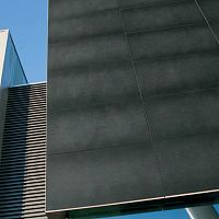 Porcelain stoneware ventilated facade smoothcoloredlarge-format