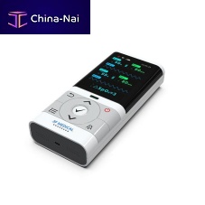 Hand-held pulse oximeter medicalbattery-poweredwith separate sensor