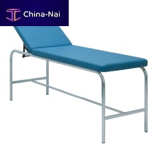 Manual examination table H03fixed-heightwith adjustable backrest2 sections