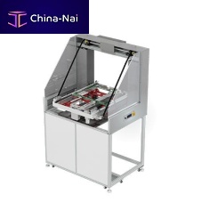Cleaning machine loading and unloading system controlautomatic