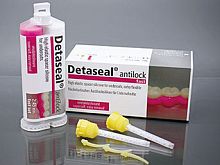 Silicone dental material Detaseal® antilockfor dental restorationswhite