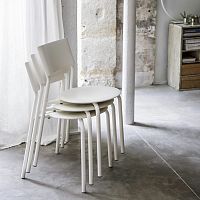 Contemporary chair SSDR indoorpolypropylenerecycled plastic