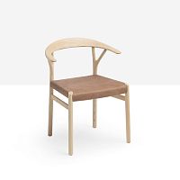 Contemporary chair Osloindoorfabricsynthetic leather