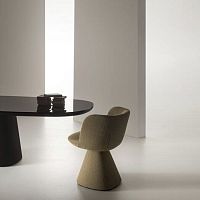 Contemporary chair Flair O'indoorfabricsteel