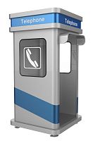 Acoustic booth JR-TH-03telephonefor noisy environmentsfor hazardous areas