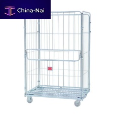 Linen trolley RMcommercialzinc-plated steelwire mesh
