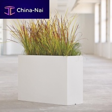 Polyethylene planter Longo tallrectangularweatherproofwaterproof